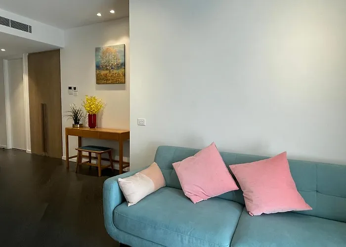 The Fawkner Apartment Bay-View Pool/Gym Free Parking